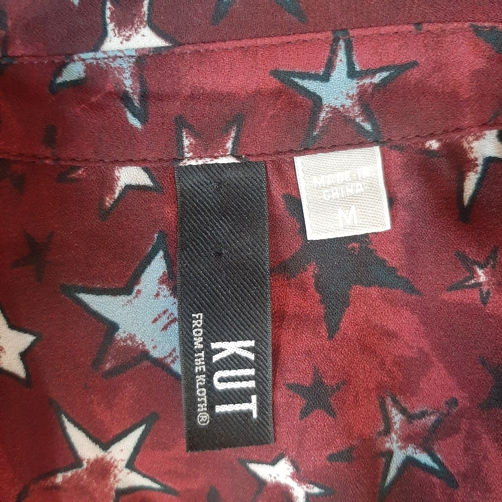 KUT FROM THE KLOTH Stars button down shirt - Picture 5 of 7